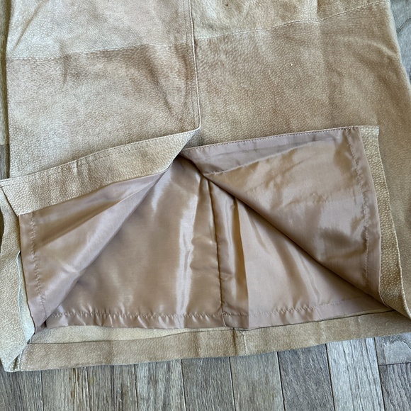 Venezia Vintage Leather Midi Skirt‎ Size 11/12 - Picture 9 of 9